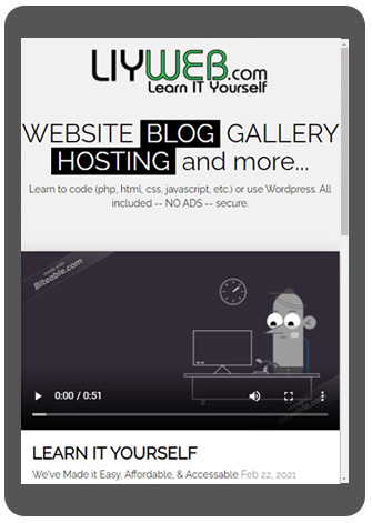 learn it yourself web service details